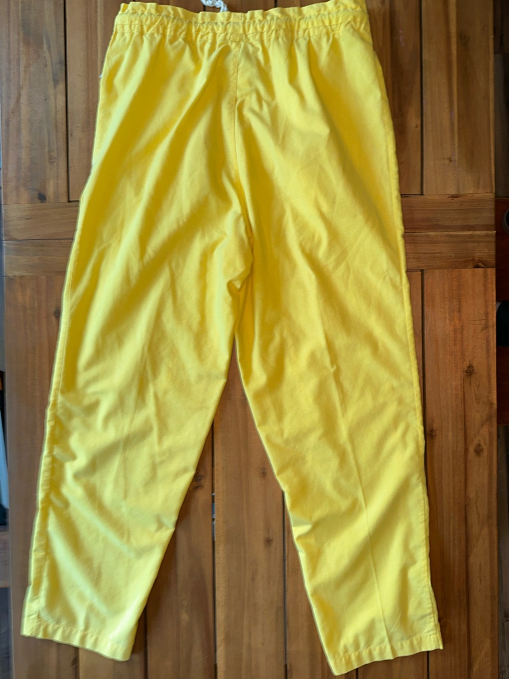 Pierre Cardin Yellow Drawstring Jogger Pants - Picture 4 of 5